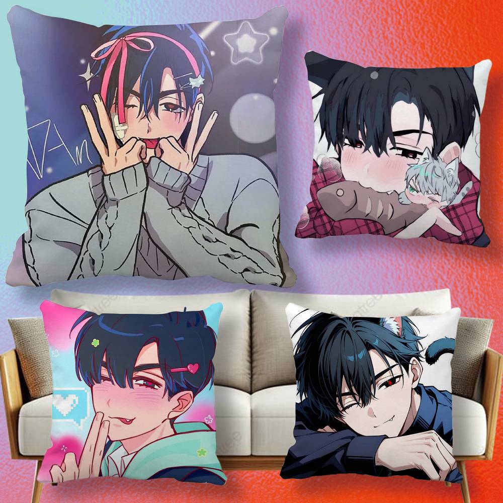 Home Textiles Definition - Cute A-Alien S-Stage Ivan Pillow cover