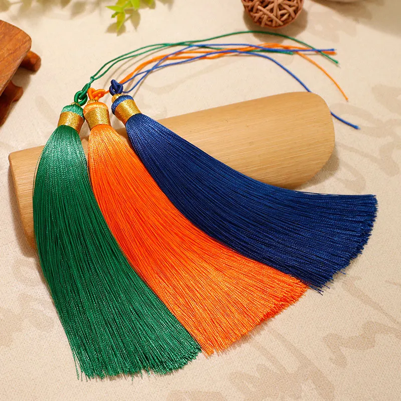 Home Textiles Designer - 1PC 13CM Craft Tassels Silk Handmade