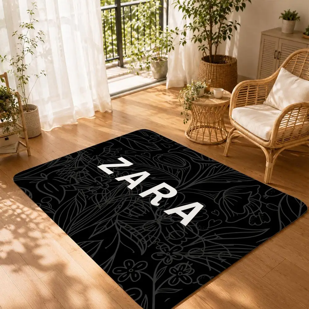 Zara Home Textiles - Fashion Brand Z-Zara Floor Mat Non-Slip