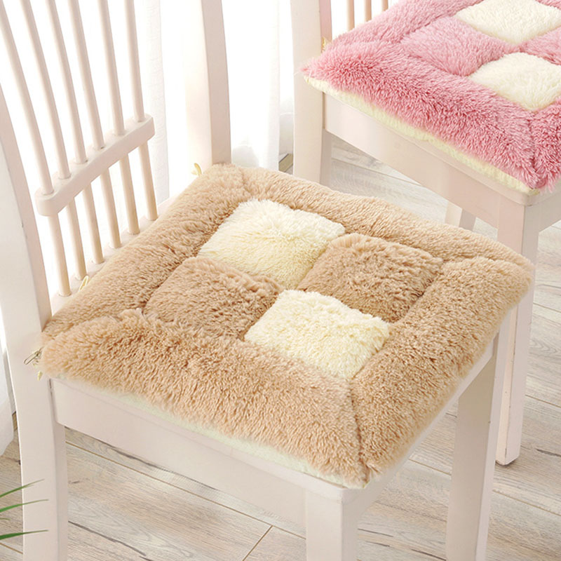 Home Textiles Super Soft - New Thickened Plaid Two-Color Cushion Nordic