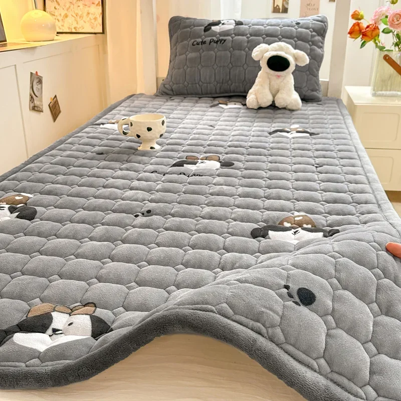 Home Textiles Super Soft - Cartoon Printed Warm Bed Mattress Super