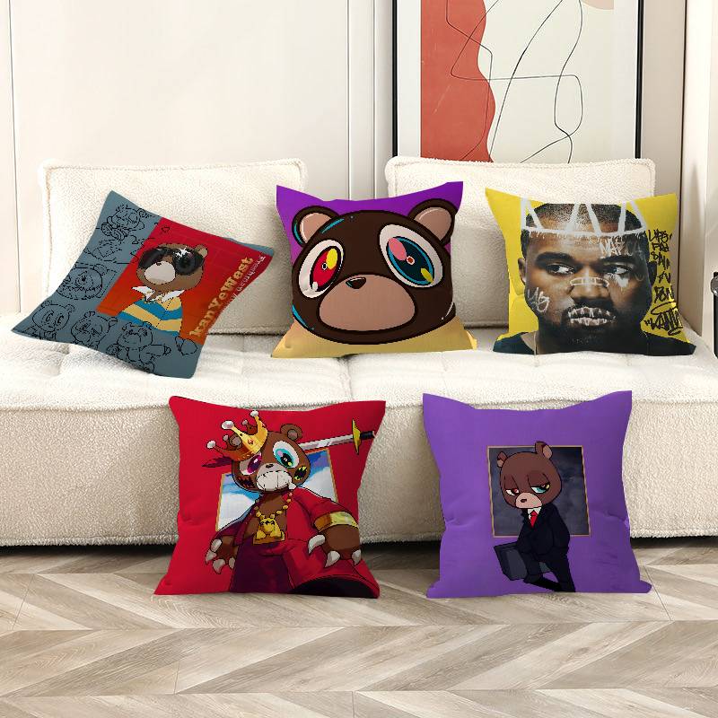 Classic Rapper K-Kanye W-West  - Home Textiles Super Soft recension och pris
