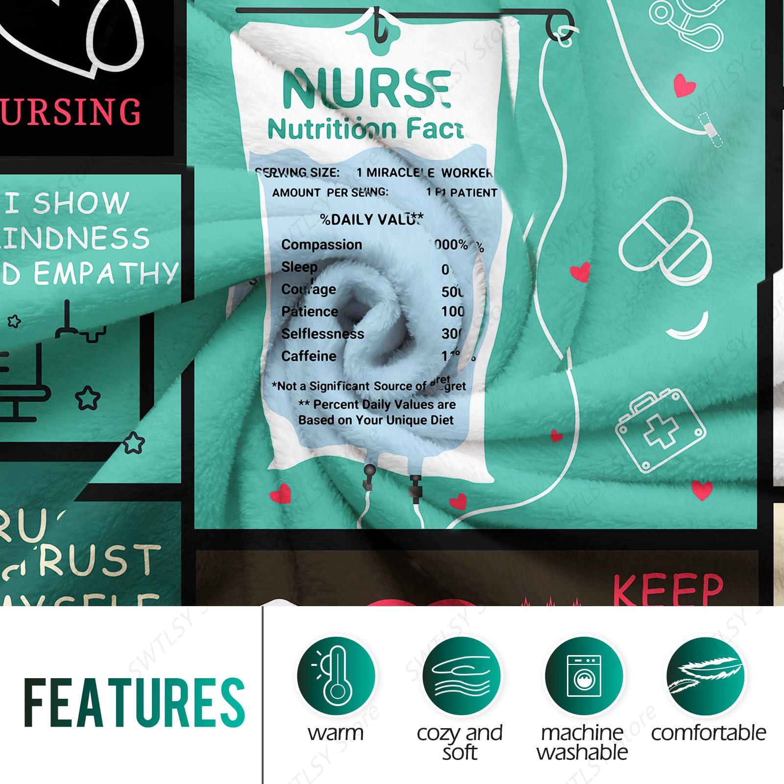 Nurse Blanket Gifts for Women  - Home Textiles Week recension och pris