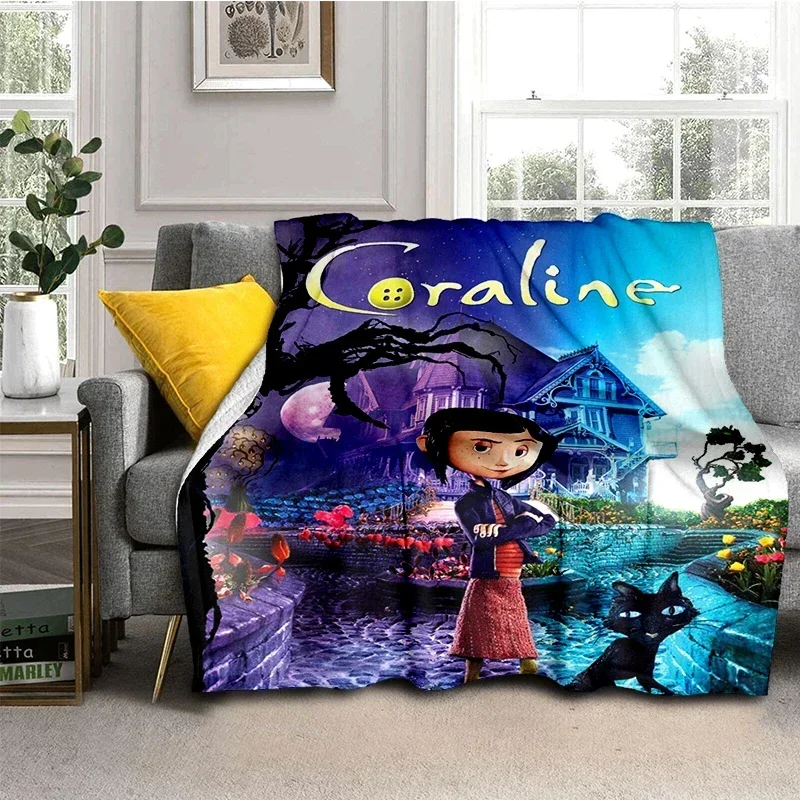 Coraline Movie Throw Blanket S - Home Textiles Super Soft recension och pris
