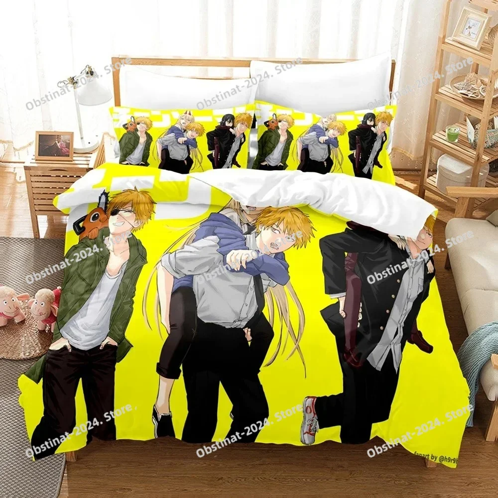 Chainsaw Man Bedding Set Duvet - Home Textiles Bedding recension och pris