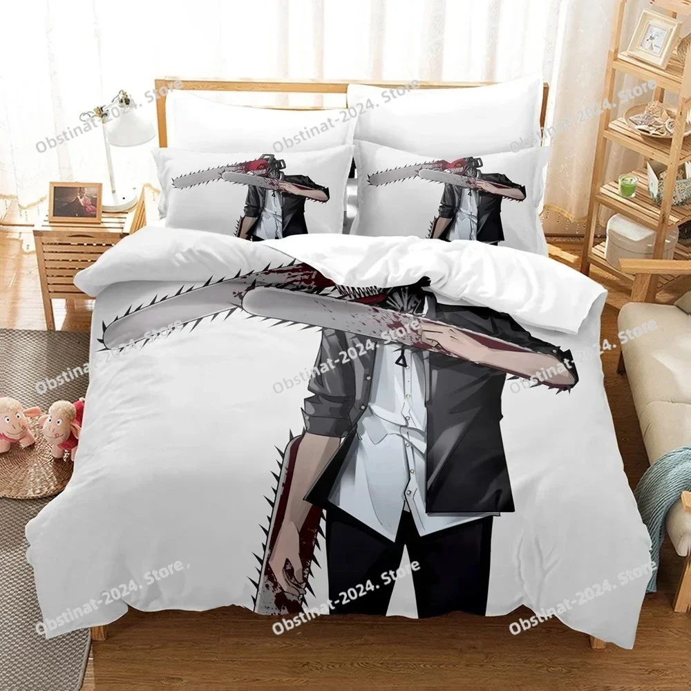 Chainsaw Man Bedding Set Duvet - Home Textiles Bedding recension och pris