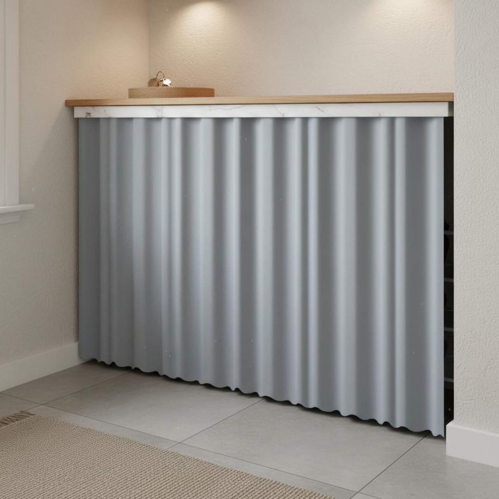 Hook and Loop Cabinet Curtain  - Home Textiles Designer recension och pris