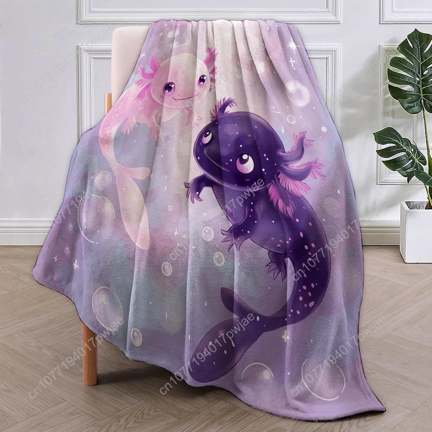 Axolotl Blanket Cute Axolotls  - Home Textiles Usa recension och pris