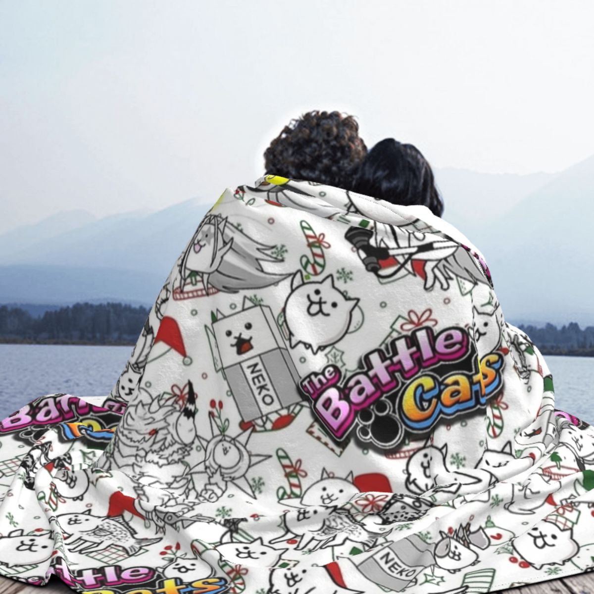 Battle Cats Game Blankets Flee - Home Textiles Super Soft recension och pris
