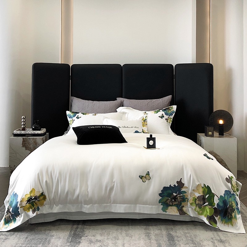 Embroidery White 800TC Egyptia - Home Textiles Super Soft recension och pris