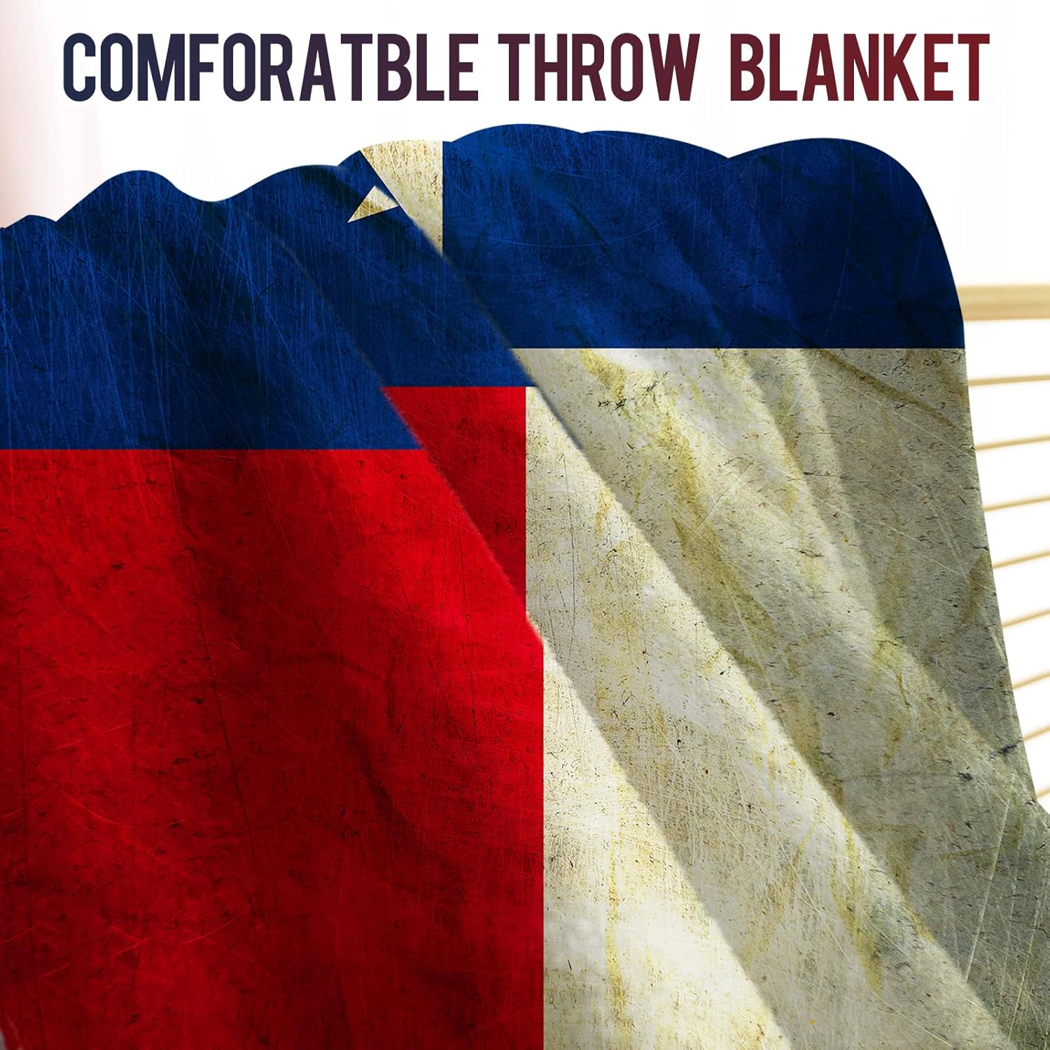 Levens Texas Flag Throw Blanke - Home Textiles Usa recension och pris