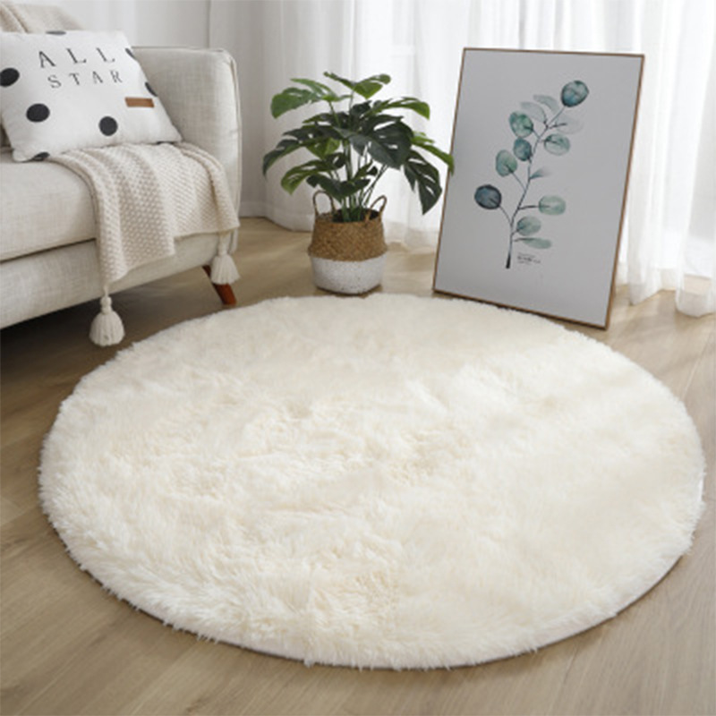 Super Soft Fluffy Round Rug Pl - Home Textiles Super Soft recension och pris