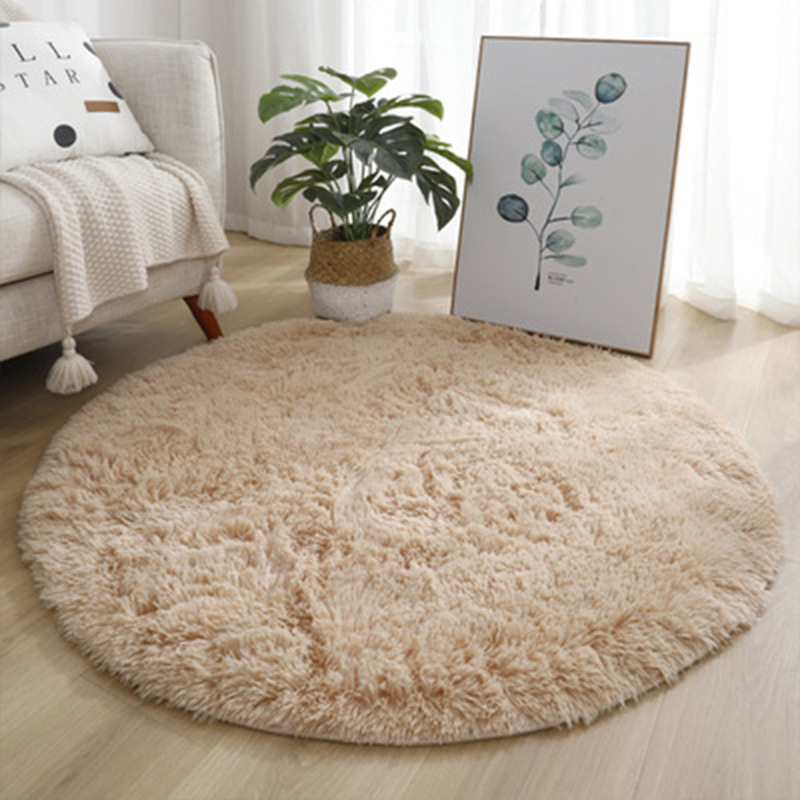 Super Soft Fluffy Round Rug Pl - Home Textiles Super Soft recension och pris