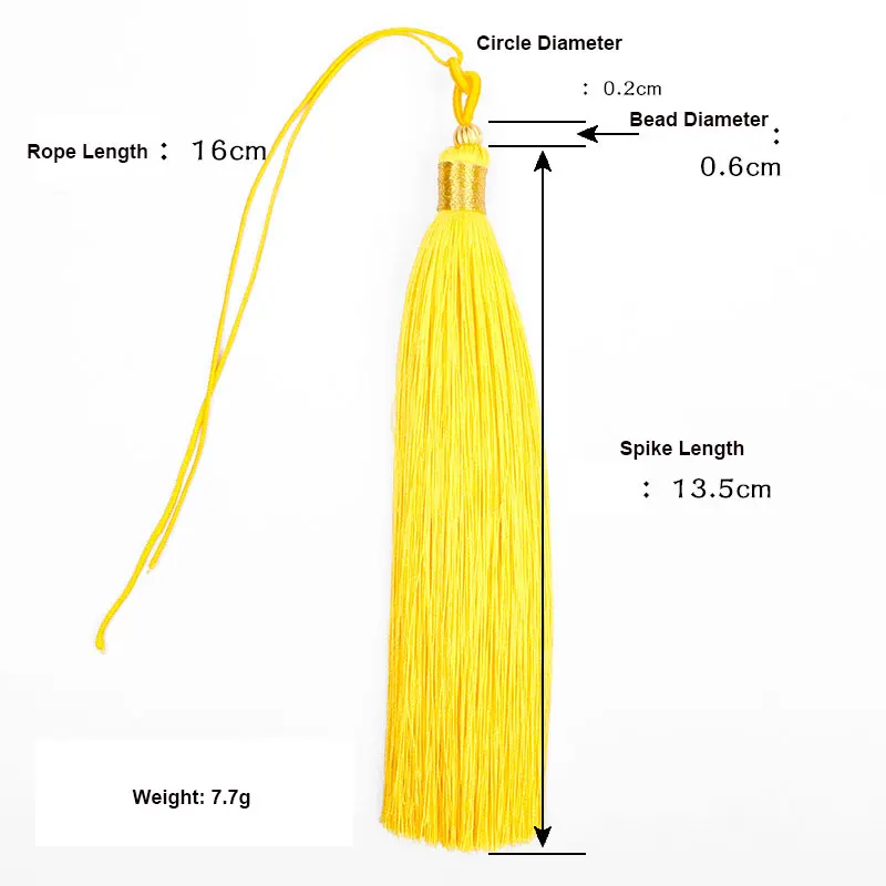 1PC 13CM Craft Tassels Silk Ha - Home Textiles Designer recension och pris