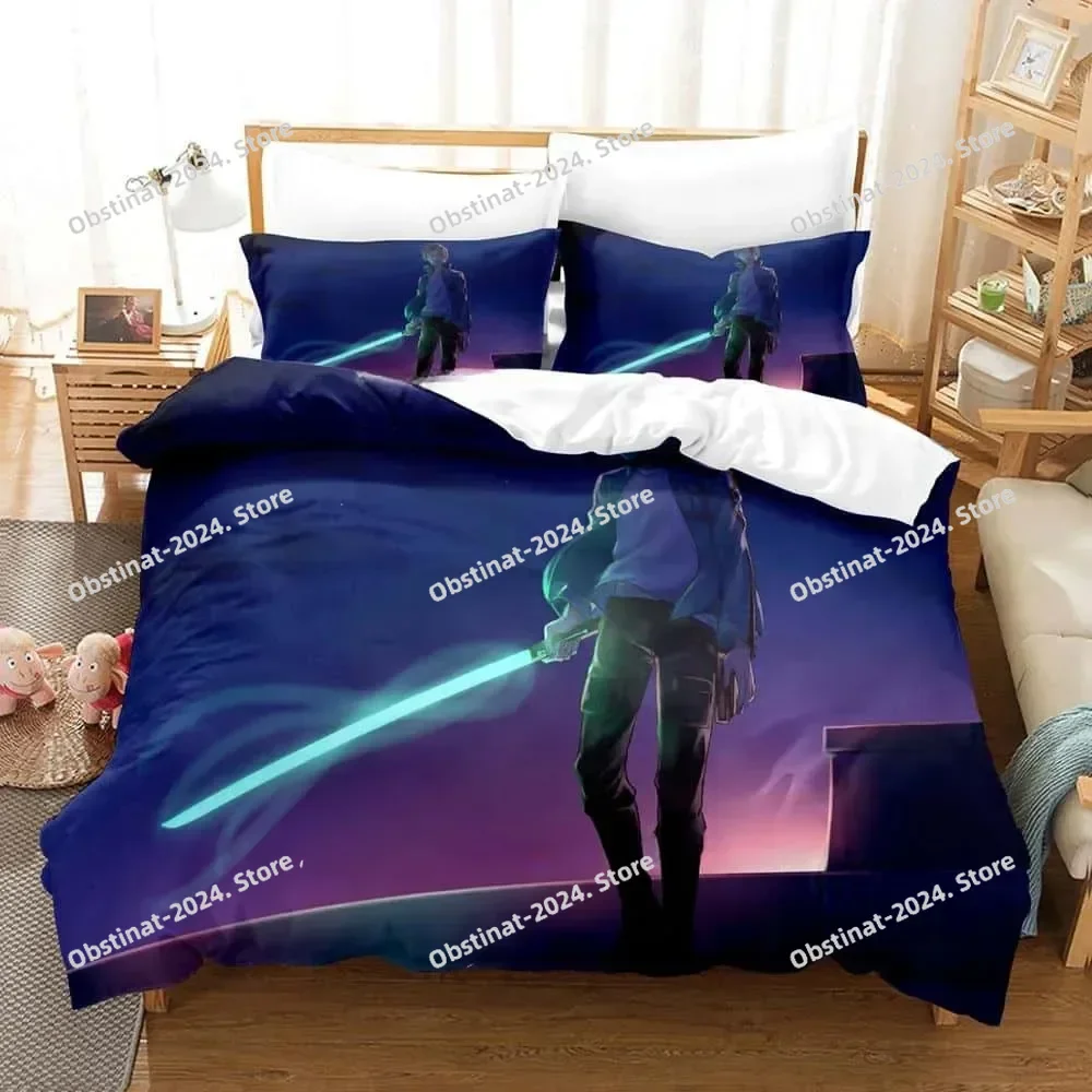 3D Anime World Trigger Bedding - Home Textiles Super Soft recension och pris