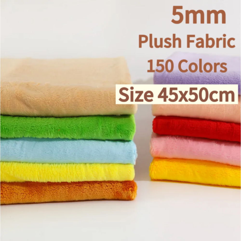 Sewbato 5mm Plush Fabric Super - Home Textiles Super Soft recension och pris