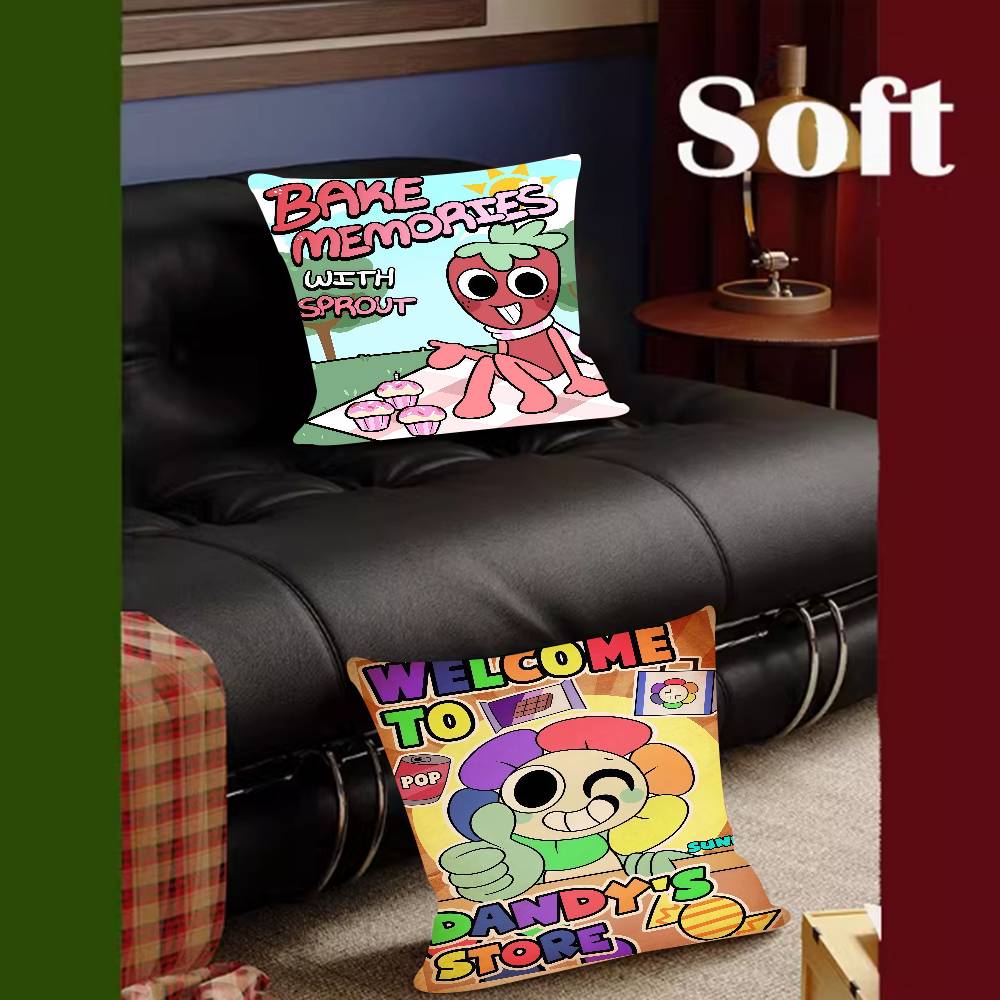 Game D-Dandys World Pillowcase - Home Textiles Super Soft recension och pris