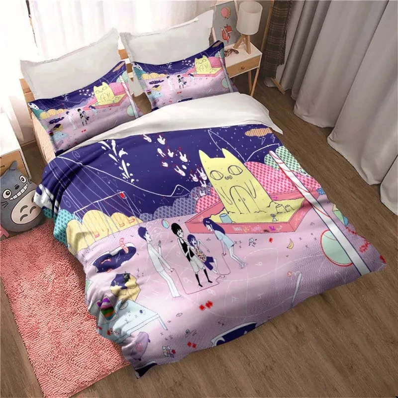 Fashion 3D Printed Anime Omori - Home Textiles Bedding recension och pris