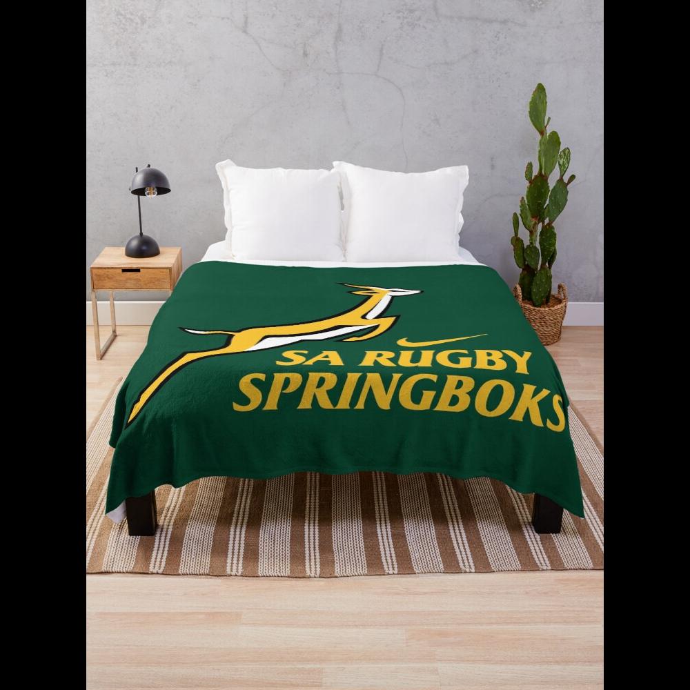 Springbok Rugby Throw Blanket  - Home Textiles Designer recension och pris