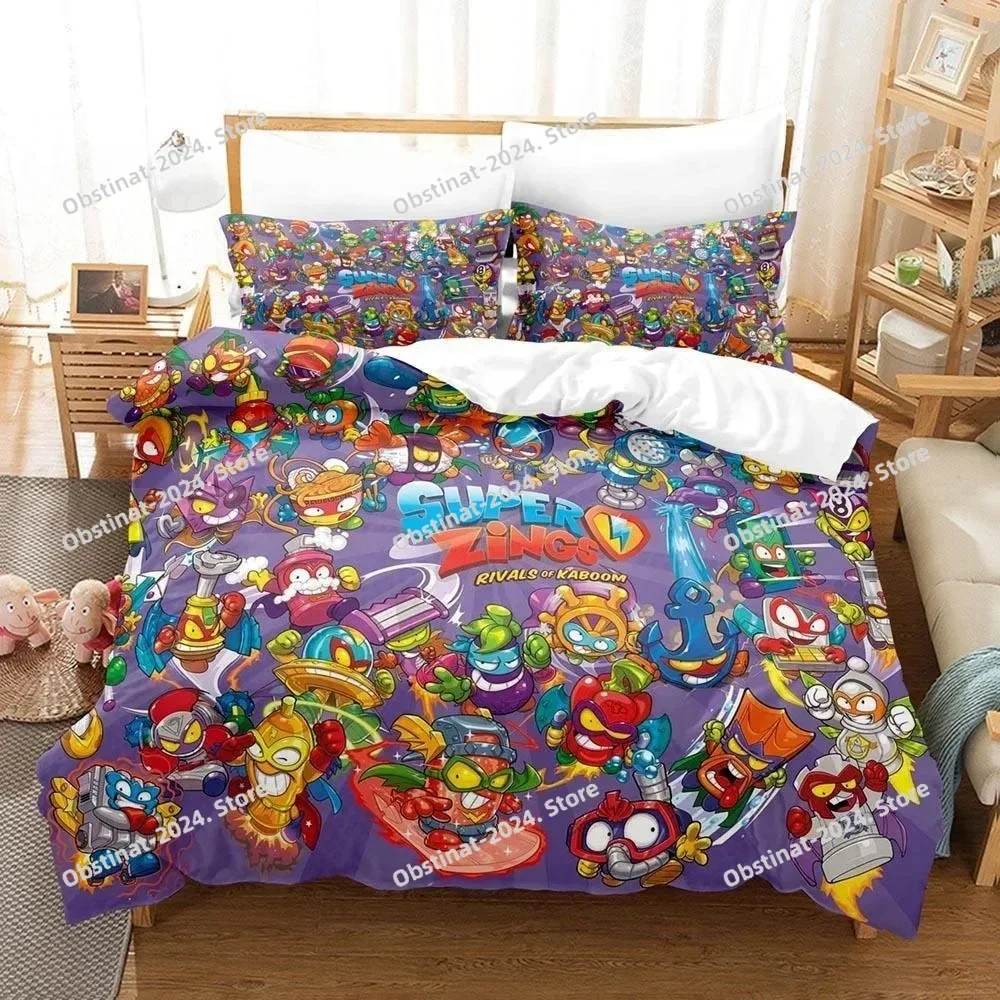 3D Print Anime Super Zings Bed - Home Textiles Bedding recension och pris