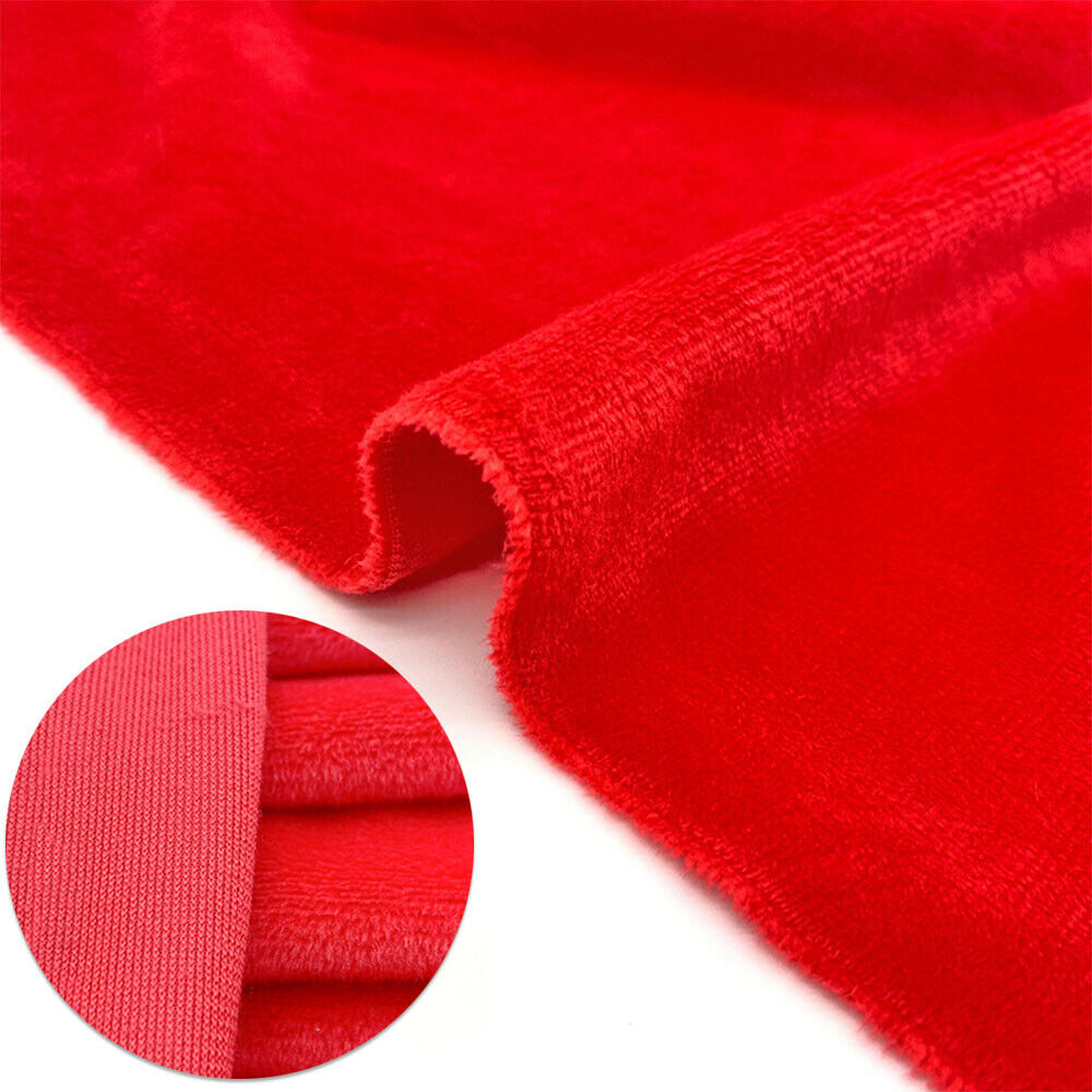 75x45cm Crystal Velvet Fabric  - Home Textiles Super Soft recension och pris