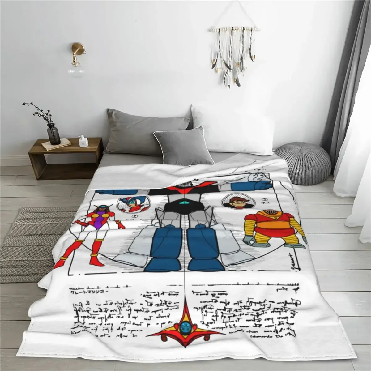 Mazinger Z Robot Tranzor Z Mer - Home Textiles Super Soft recension och pris